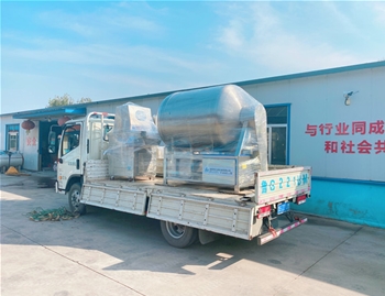 80針鹽水注射機(jī)、1200L真空滾揉機(jī)，發(fā)往河南商丘