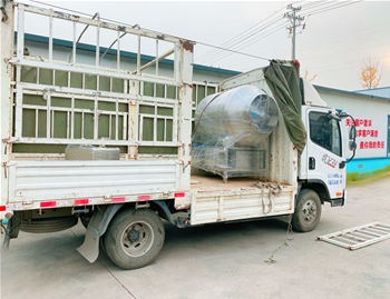 600L真空滾揉機(jī)、200L不銹鋼料車，發(fā)往安徽宿州