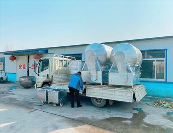 1600L\1200L真空滾揉機(jī)，700L電加熱夾層鍋，發(fā)貨河南