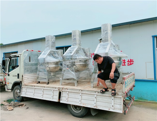 半自動行星攪拌炒鍋3臺，發(fā)貨杭州